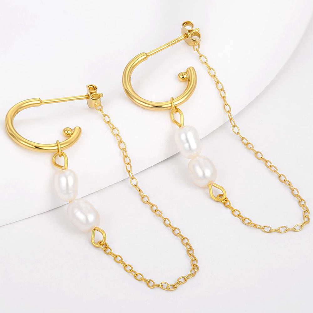 Pozlacená slitina - Náušnice přibližná hmotnost: 10 gramů