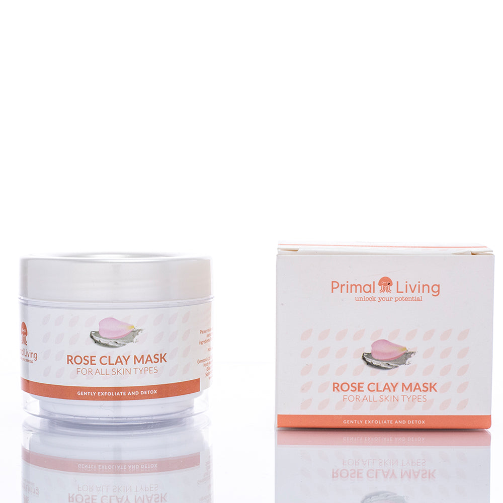 PŘÍRODNÍ JÍLOVÁ MASKA - RŮŽOVÁ (100 ML)