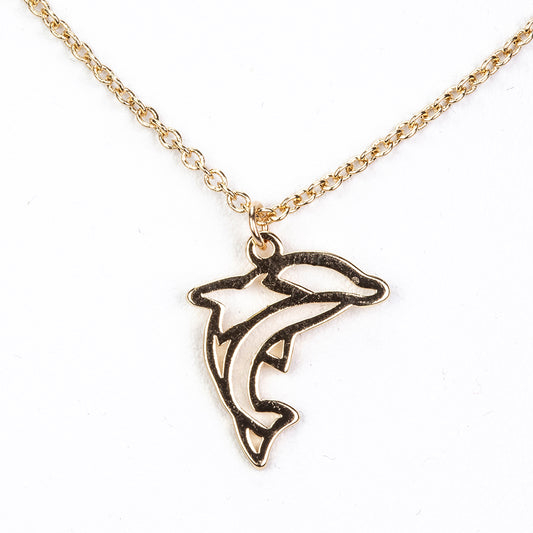 Pozlacená Slitinová Sada ( Náhrdelník+Náramek )