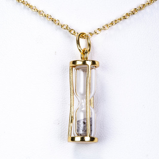 Pozlacená slitina - Náhrdelník s Tanzanitem - Karátové číslo: 1.25. přibližná hmotnost: 5.95 gramů