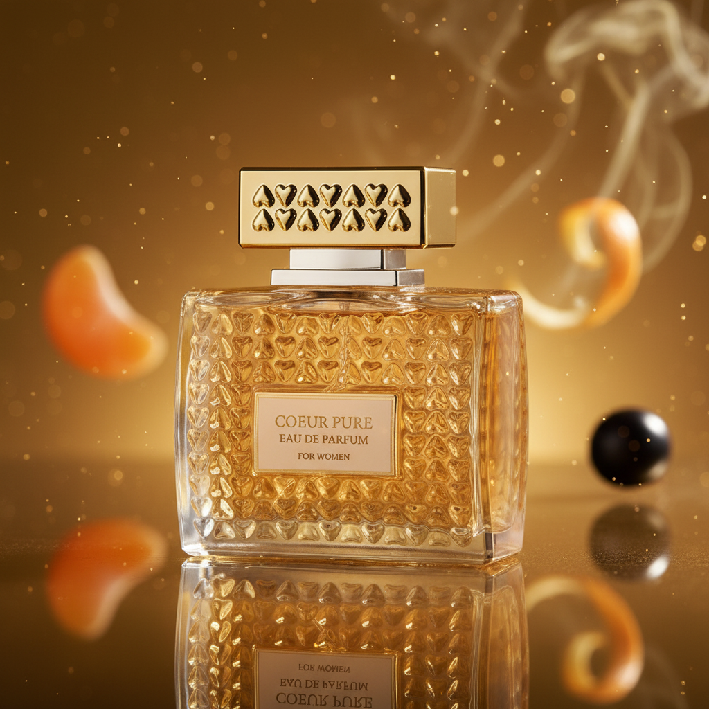 100 ml Eau de Parfume COEUR PURE květinová vůně pro ženy