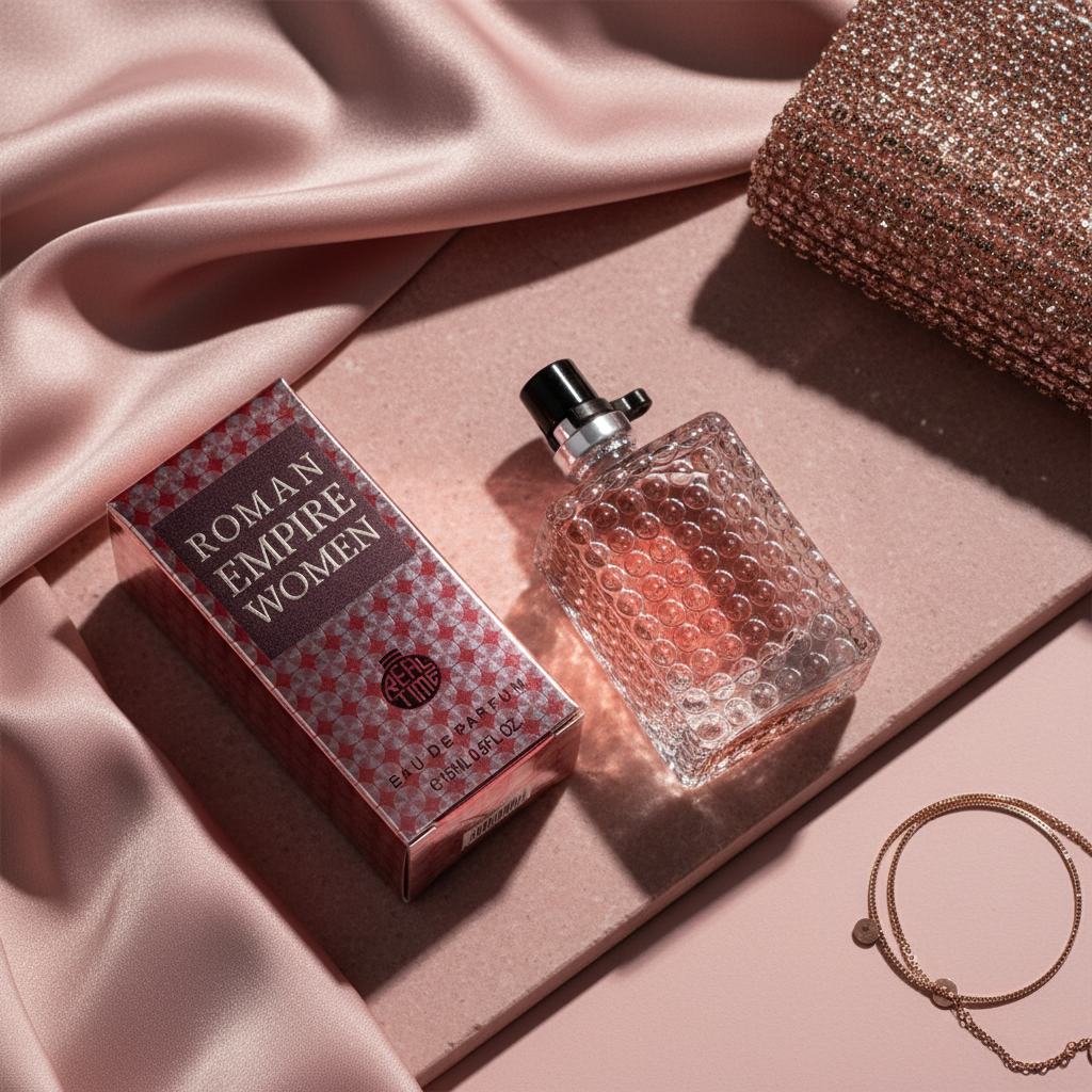 15 ml EDP „ROMAN EMPIRE WOMEN“ – jantarově-květinová vůně