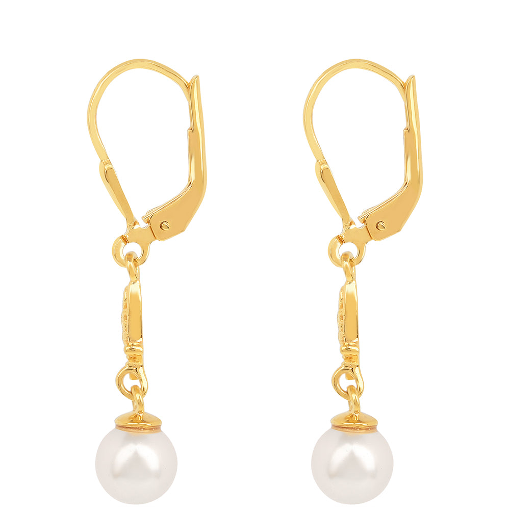 Pozlacené Stříbro 925/1000 - Náušnice - Karátové číslo: 3.75. přibližná hmotnost: 2.18 gramů