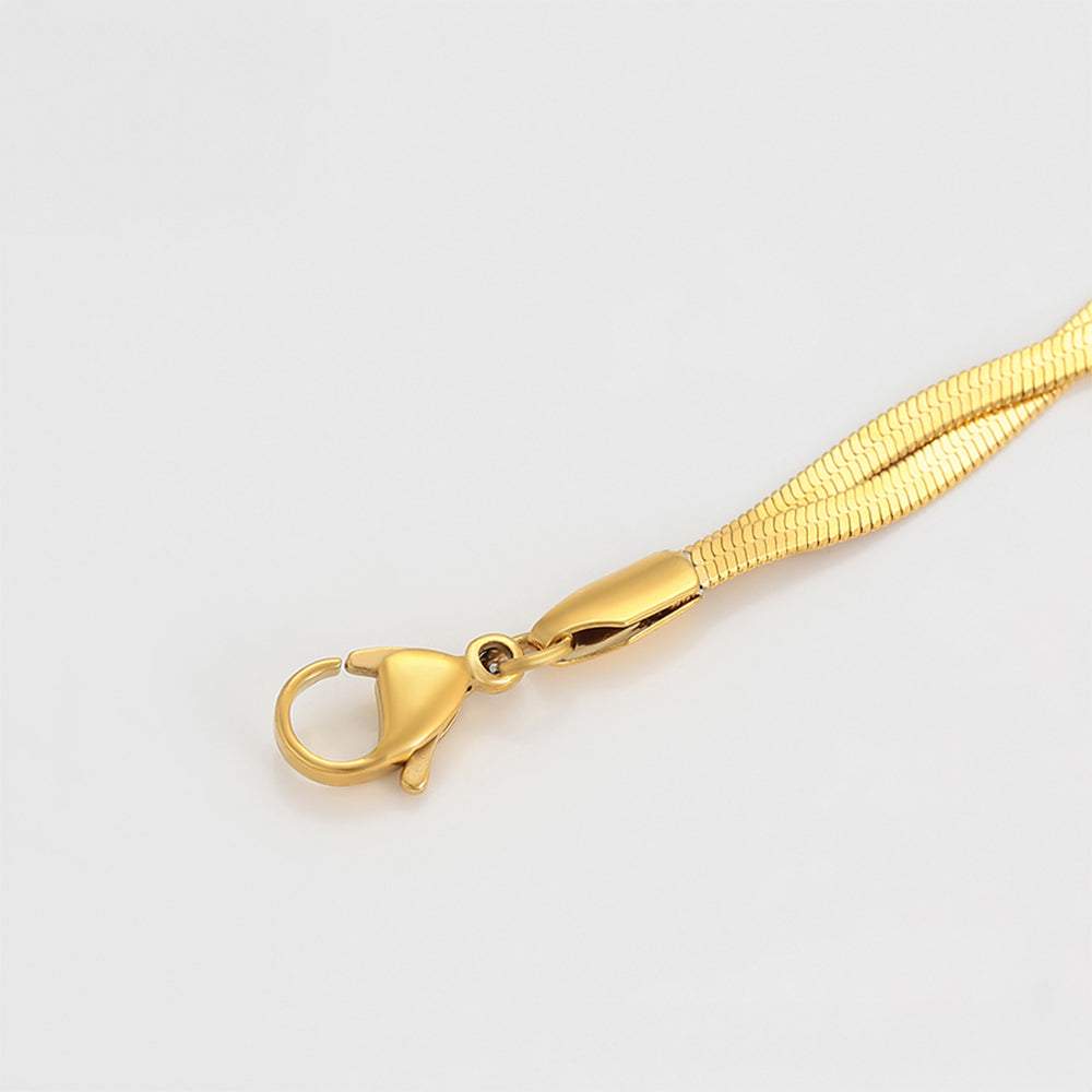 Pozlacený Slitinový Náhrdelník