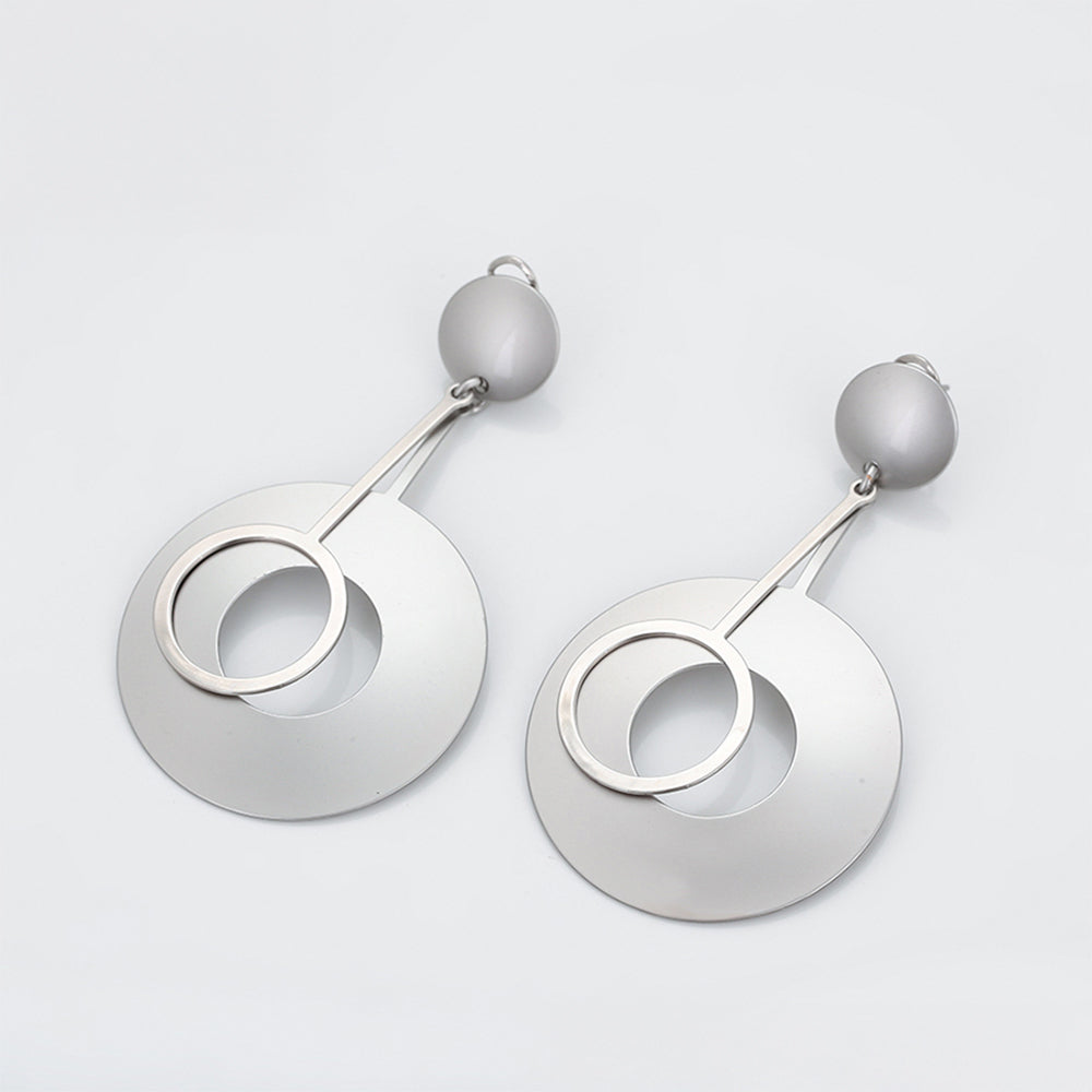 Pozlacená Slitinová Sada ( Náušnice+Přívěsek )