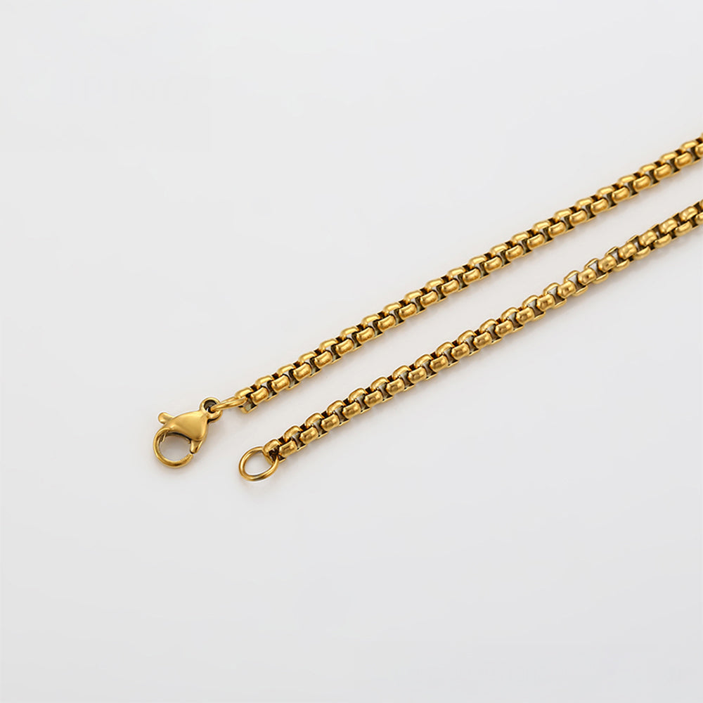 Pozlacený Slitinový Náhrdelník