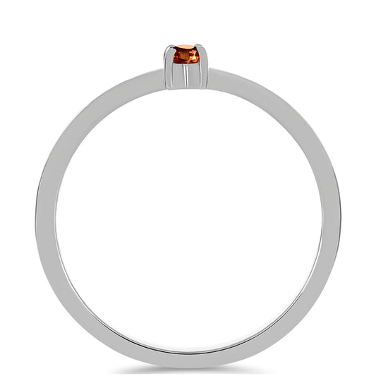 Stříbro 925/1000 - Prsten s Andalusitem - Karátové číslo: 0.14. přibližná hmotnost: 1.5 gramů