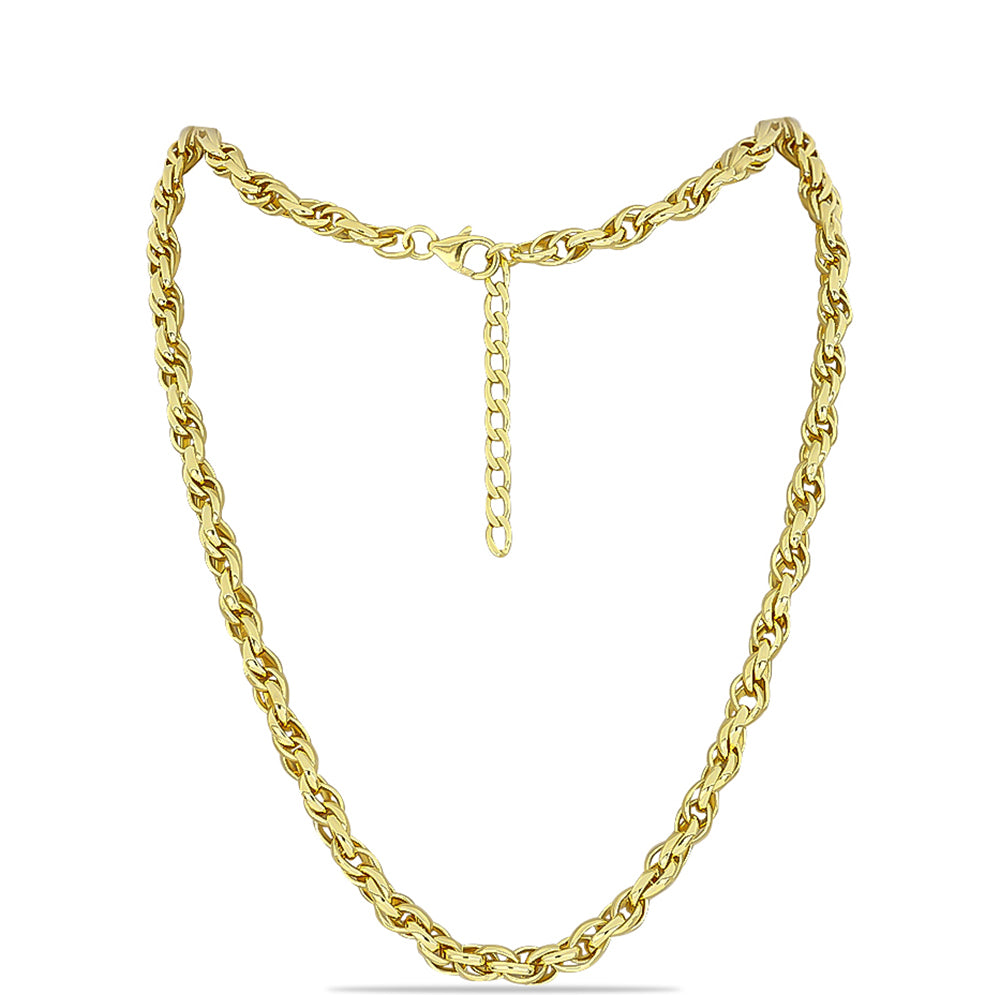 Pozlacený Stříbrný Řetízek ( Náhrdelník )