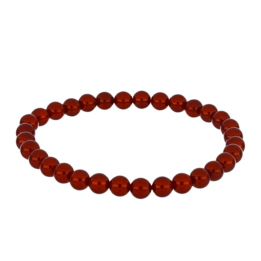 Nugetová Sada s Červená sladkovodní Perlou - Karátové číslo: 214.63. přibližná hmotnost: 43.51 gramů ( Náhrdelník+Náušnice+Náramek )