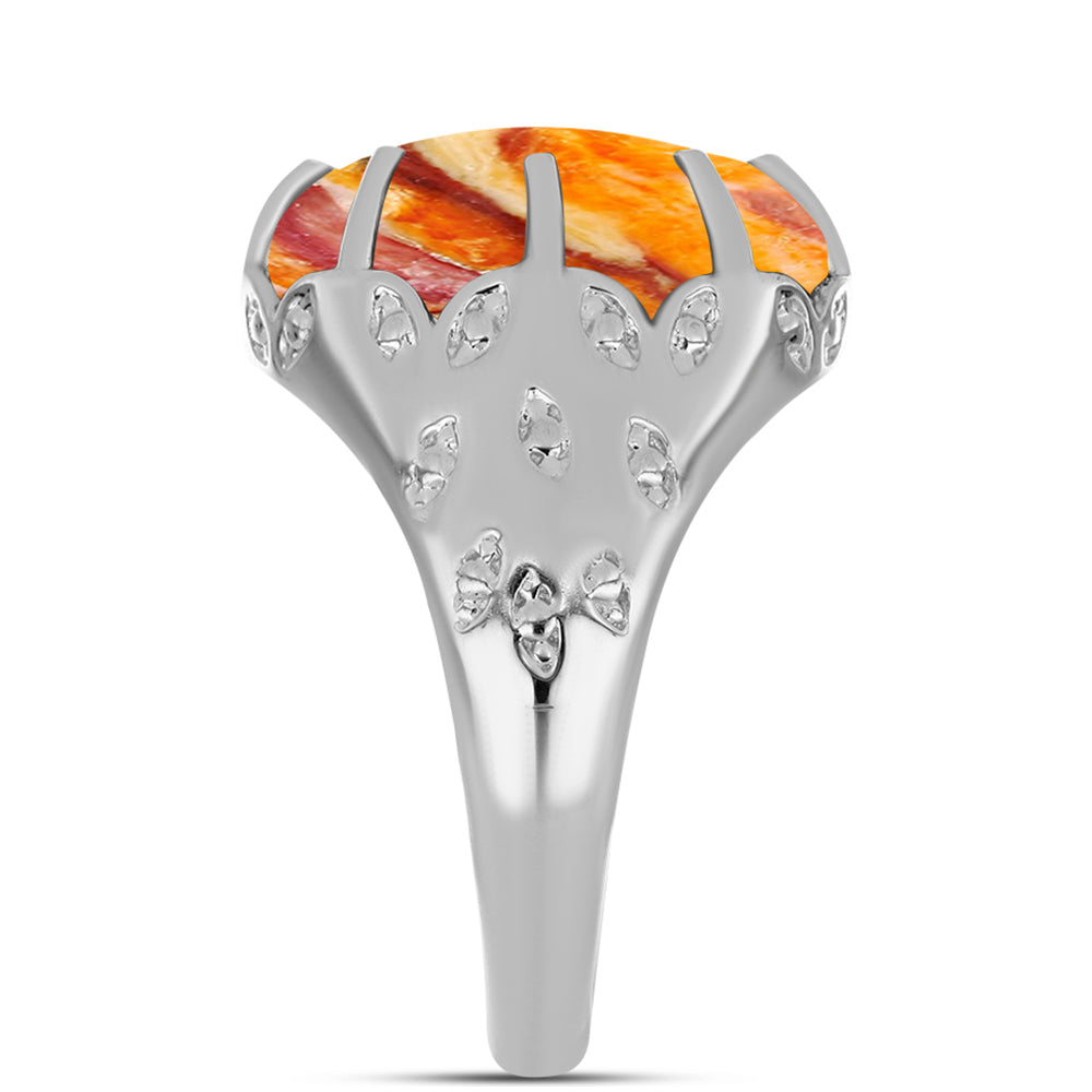 Stříbrný Prsten s jaspisem (Lví tlapa)