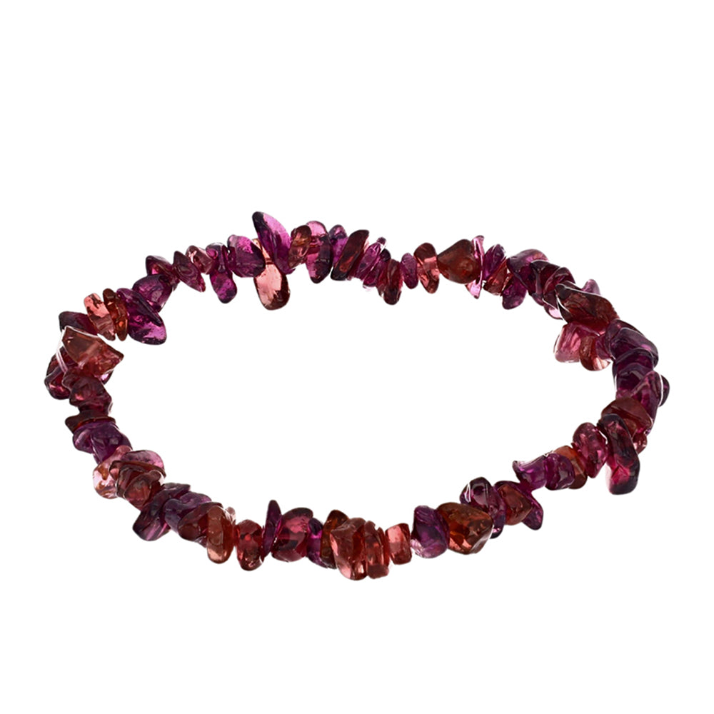 Nugetová Sada s Rhodolitovým Granátem - Karátové číslo: 337.11. přibližná hmotnost: 67.42 gramů ( Náhrdelník+Náramek )