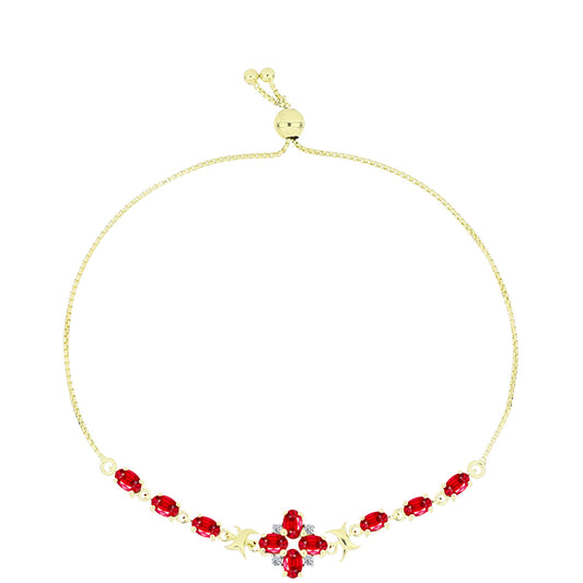 Pozlacené Stříbro 925/1000 - Náramek s Červeným Achátem a Bílým Topazem - Karátové číslo: 2.49. přibližná hmotnost: 4.46 gramů