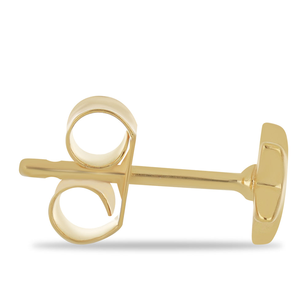 Pozlacené Stříbro 925/1000 - Náušnice přibližná hmotnost: 0.78 gramů