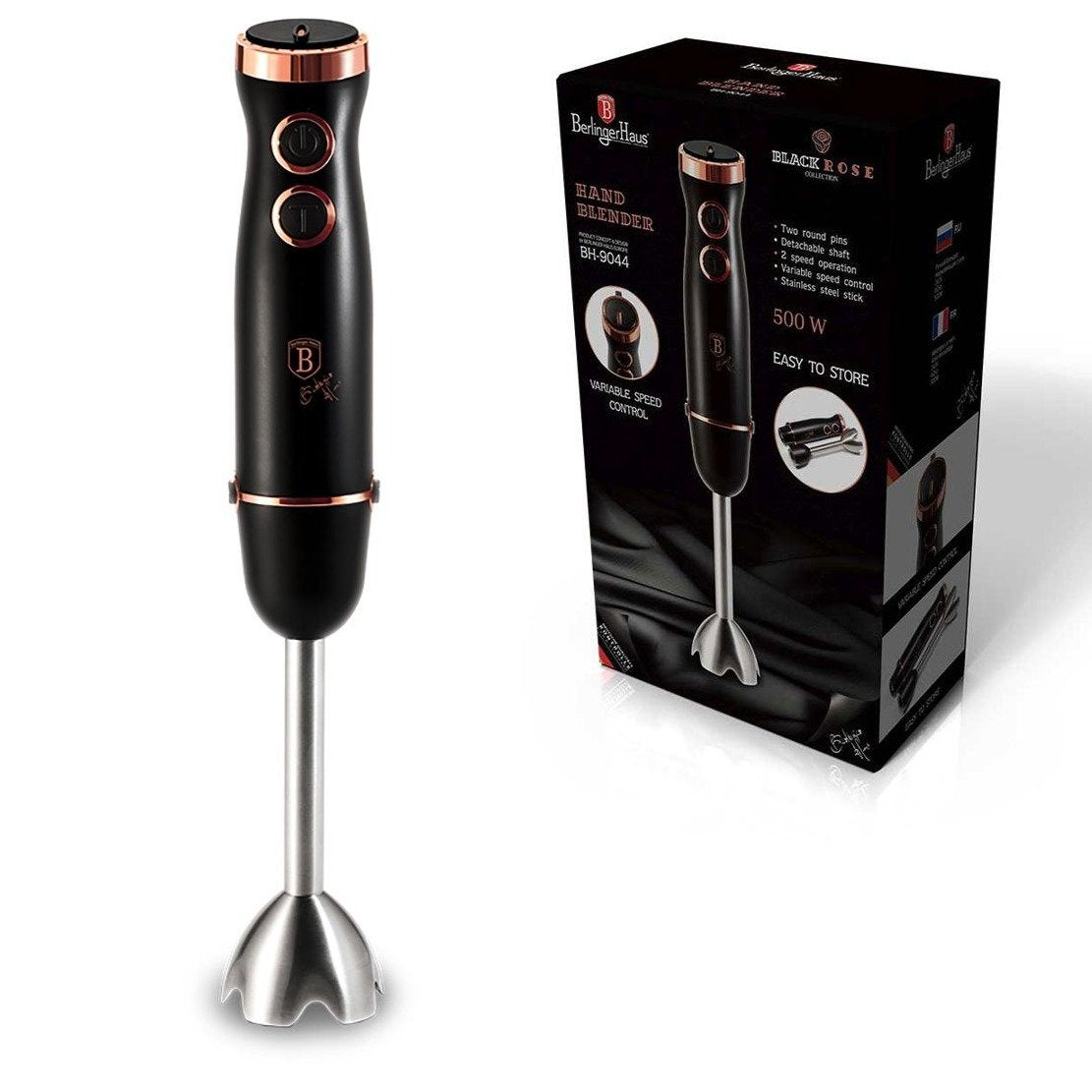 Berlinger Haus Ruční Mixér 2 v 1 | -80% Akce na Šperky