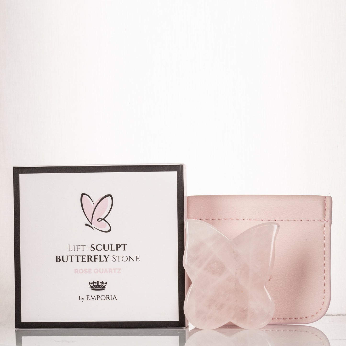 Zpevňující Motýlí Kámen na Masáž Obličeje, 100% Růženín | -80% Akce na Šperky