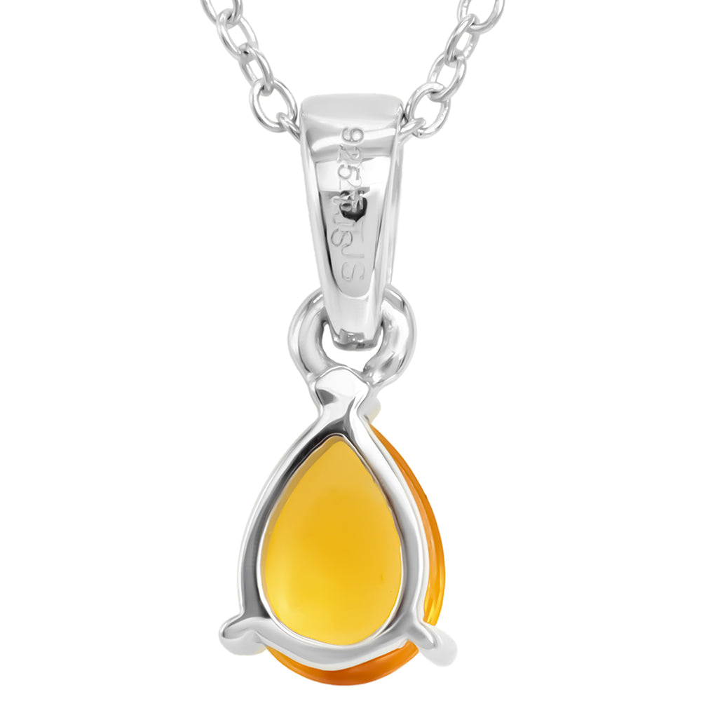 Stříbrný Přívěsek s Toskánským Křemenem