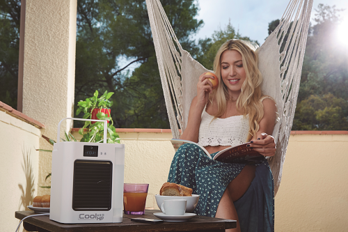 3 v 1 Cool HP Přenosný Chladicí Ventilátor s Dálkovým Ovládáním
