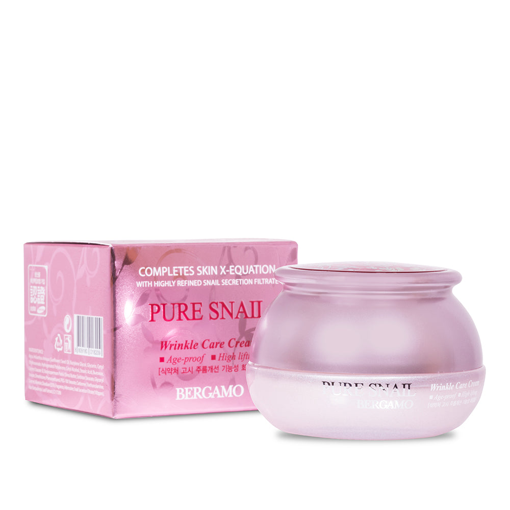 BERGAMO Krém proti Stárnutí s Hlemýždím Extraktem