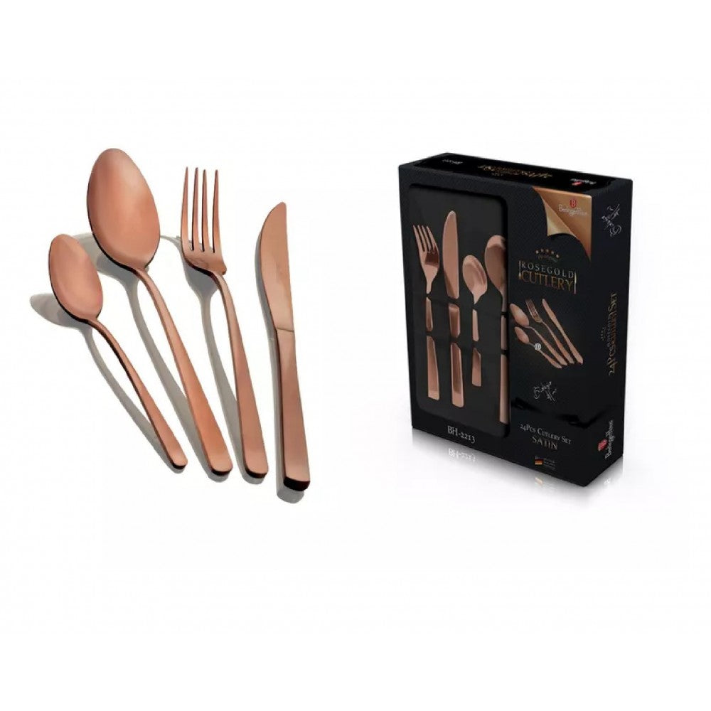 Berlinger Haus Sada 6 příborů Metallic Line | -80% Akce na Šperky