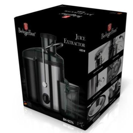 Berlinger Haus Odšťavňovač, Nerez, Metallic Carbon Line 400W | -80% Akce na Šperky