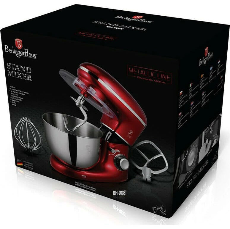 Berlinger Haus Univerzální multifunkční elektrický mixér, stroj na těsto a šlehač