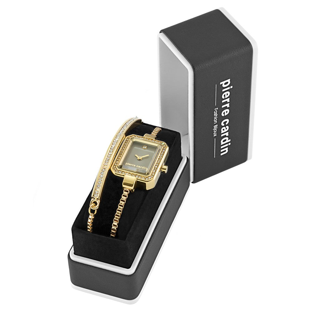 2 dílná sada Pierre Cardin - Hodinky a Náramek | -80% Akce na Šperky