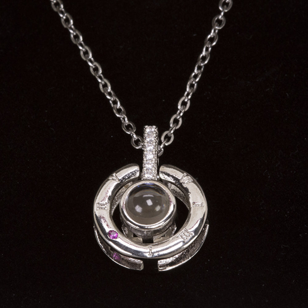 Šperkovnice Eternal Rose s náhrdelníkem "Miluji tě".
