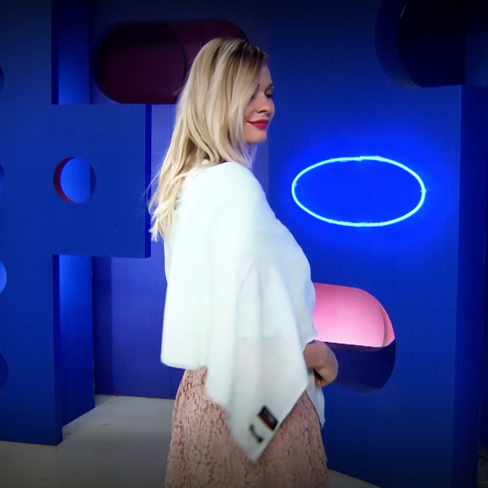 Šála-šátek ze 100% čistého Kašmíru, 80 cm x 200 cm, Mátově Zelená | -80% Akce na Šperky