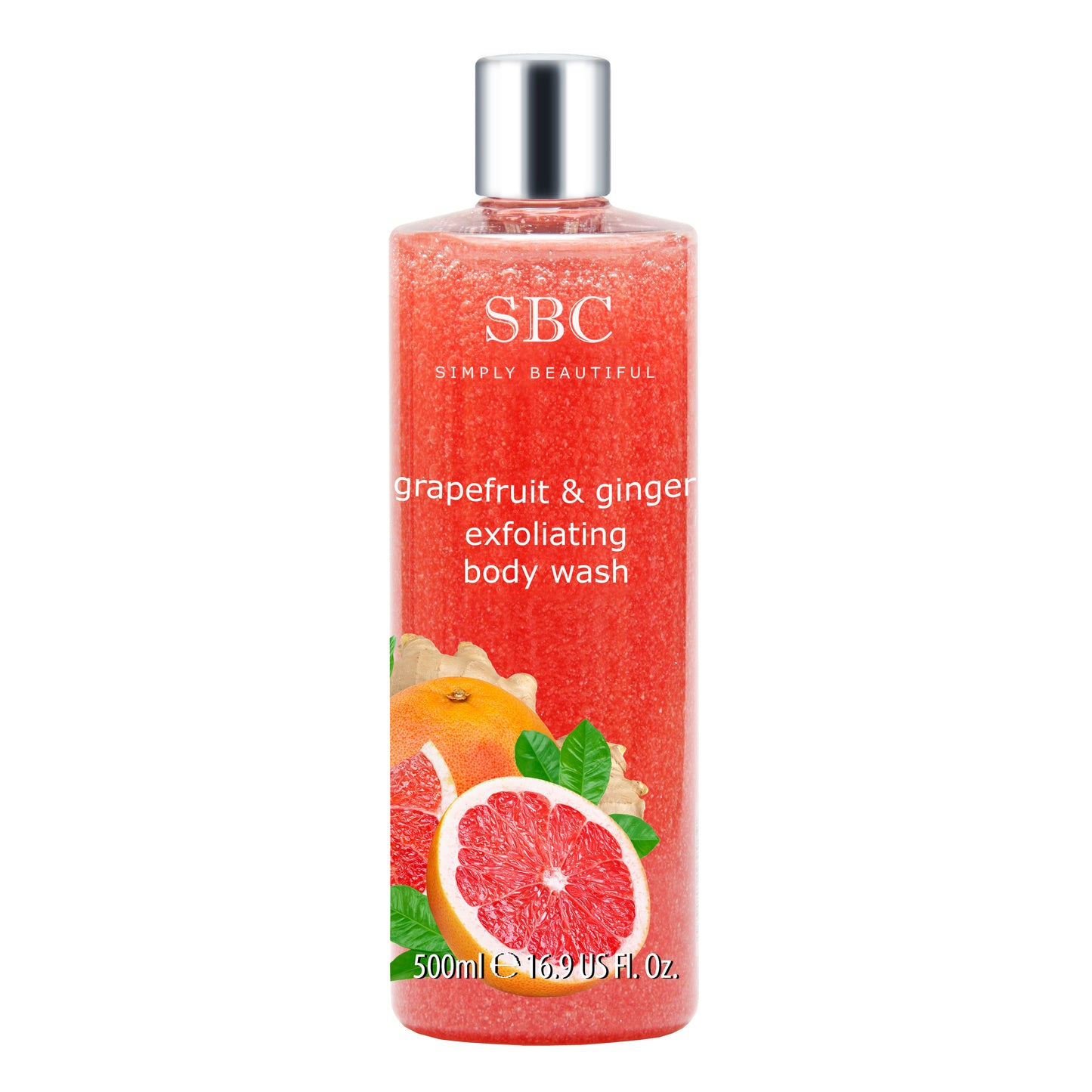 Exfoliační Sprchový Gel, Grapefruit & Zázvor, 450 ml | -80% Akce na Šperky