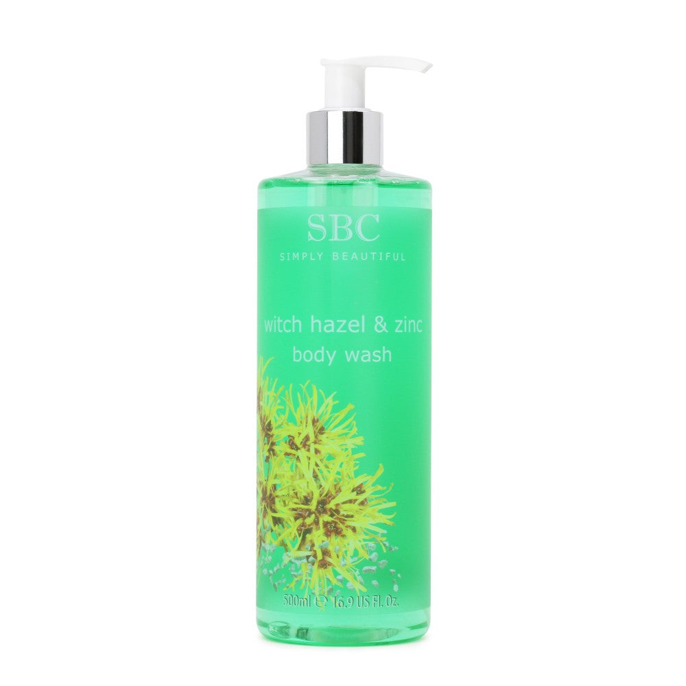 SBC Skincare Witch Hazel & Zinc Body Wash 500ml | -80% Akce na Šperky