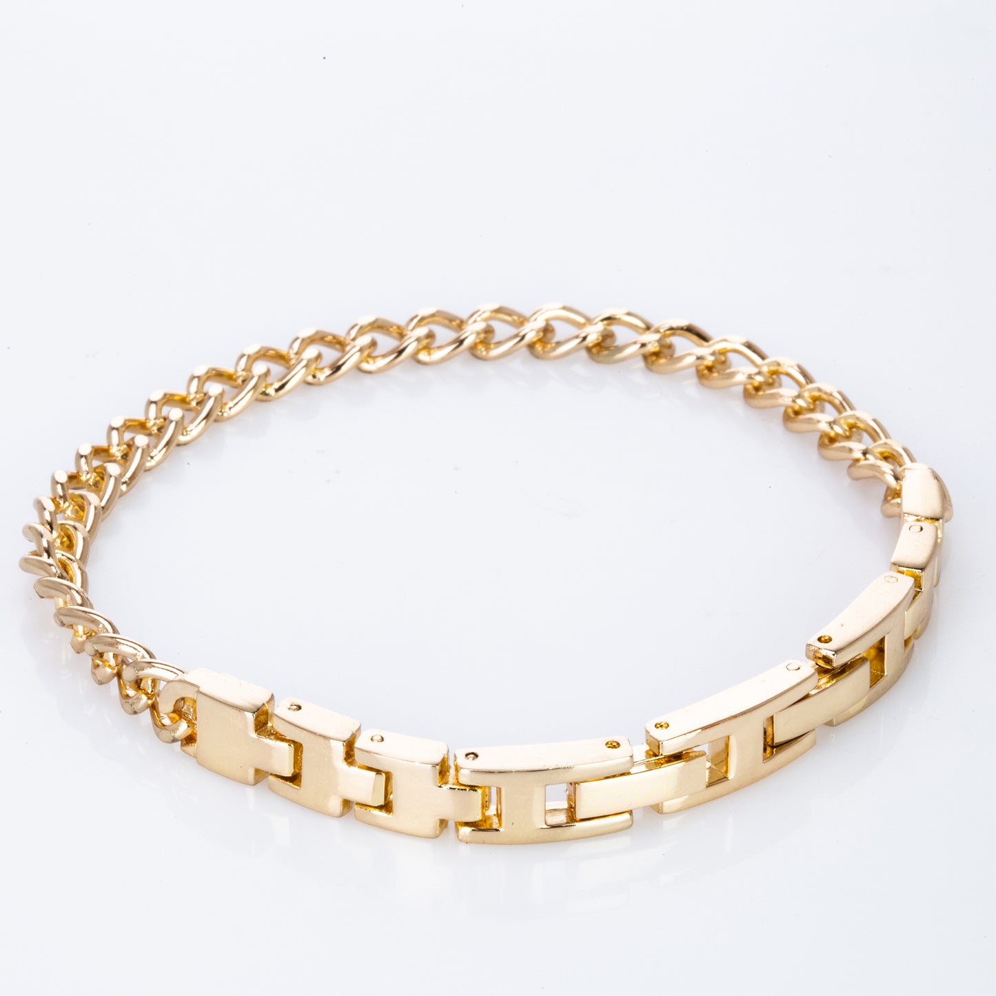 Excellanc gift set, ladies, watch, bracelet, bangle, gold-colored | -80% Akce na Šperky