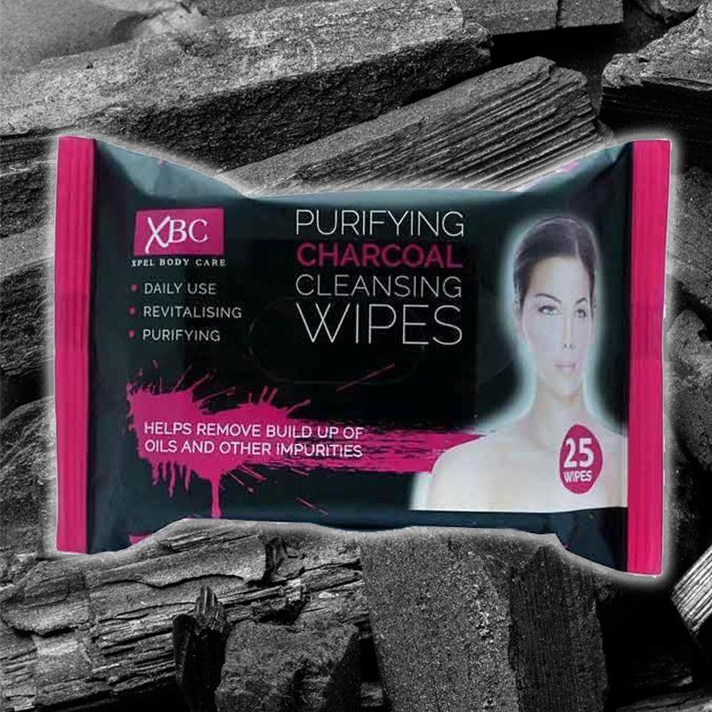 Čisticí Ubrousky na Obličej s Aktivním Uhlím - 30 ks