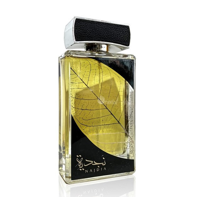 100 ml Eau de Perfume Najdia Silver Kořeněná Tabáková a Santalová vůně pro Muže | -80% Akce na Šperky
