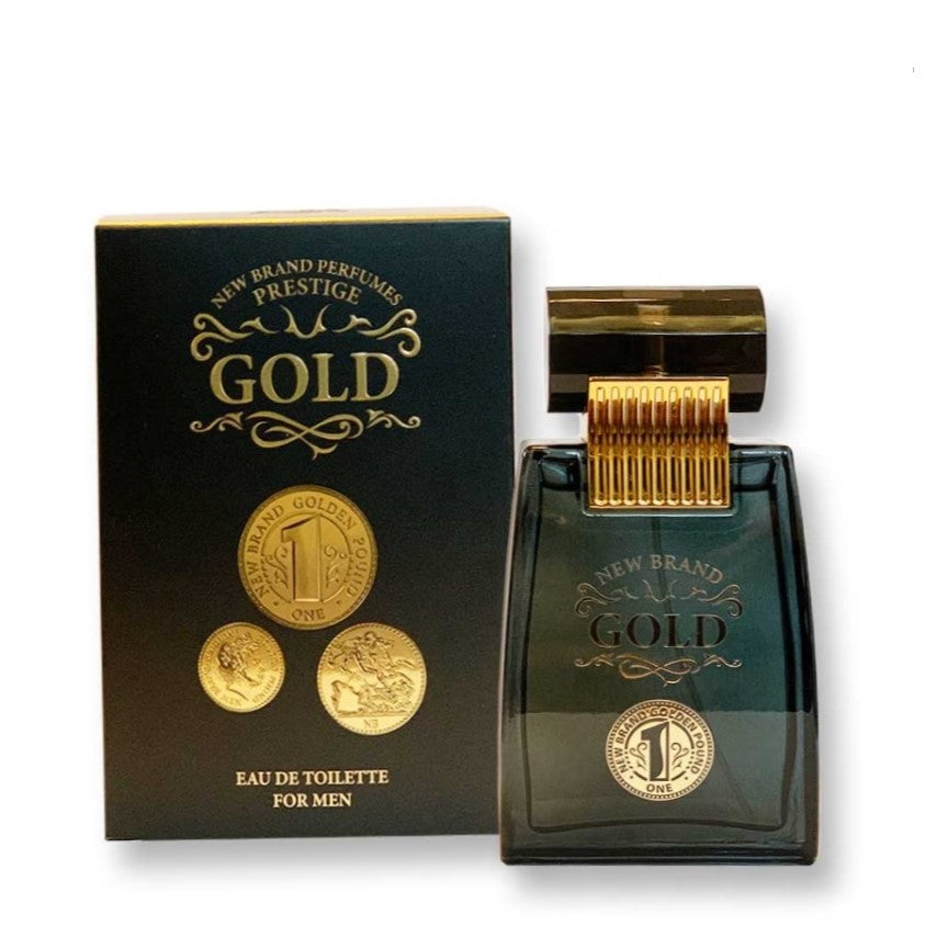 100 ml EDT Gold Men Svěží Ovocná Vůně pro Muže | -80% Akce na Šperky