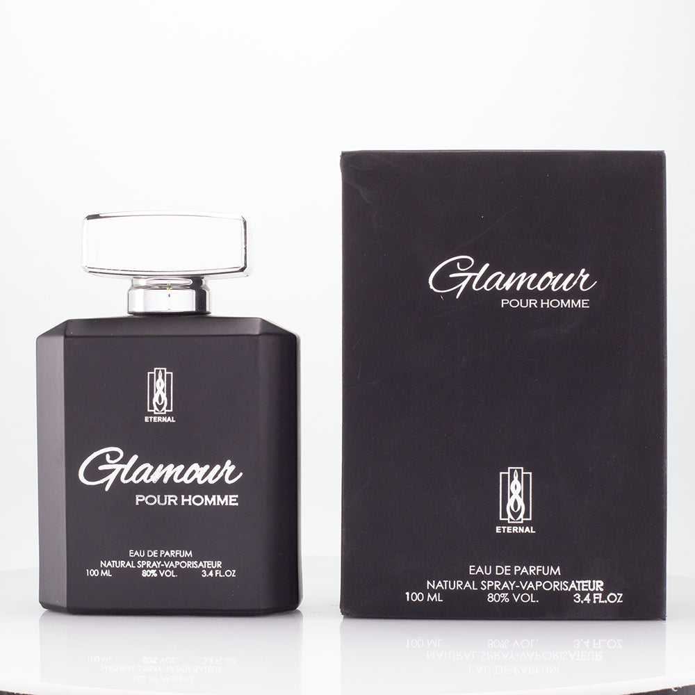 100 ml EDP GLAMOUR BLACK svěží vůně pro muže