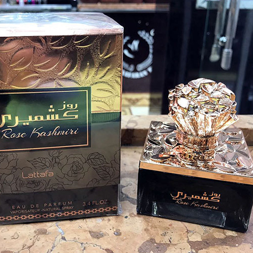 100 ml Eau de Parfume Rose Kashmiri Orientální Květinová Vůně pro Muže a Ženy | -80% Akce na Šperky