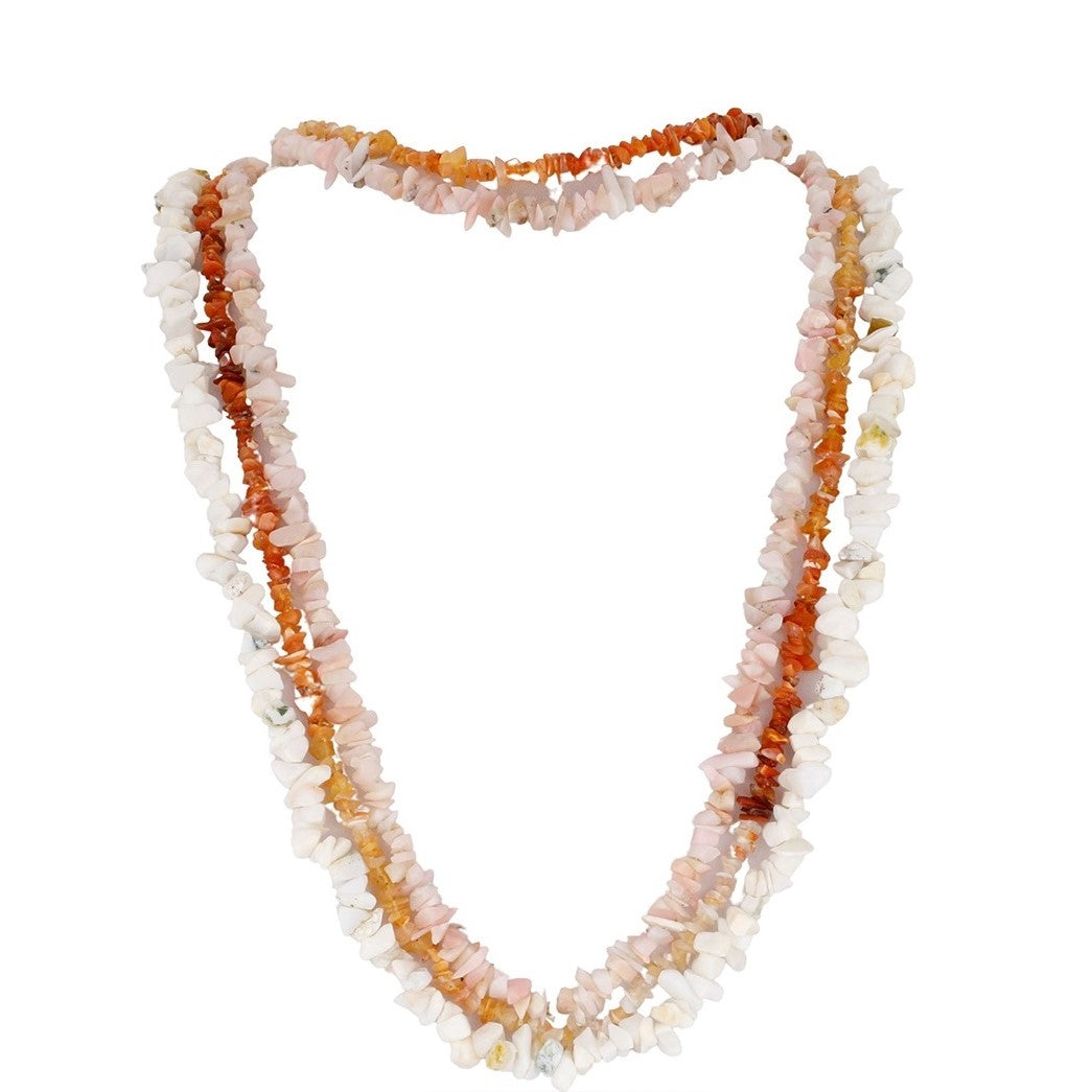 Nugetová Sada s Růžovým Opálem z Lega Dembi a Bílým Opálem z Lega Dembi - Karátové číslo: 483. přibližná hmotnost: 96.6 gramů