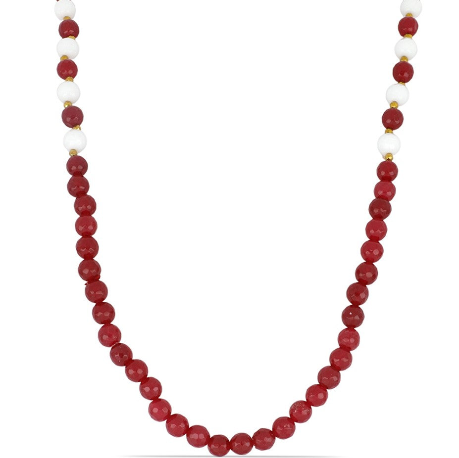 Nugetový Náhrdelník se Smíšeným Barevným Křemenem a Hematitem - Karátové číslo: 251.25. přibližná hmotnost: 50.25 gramů