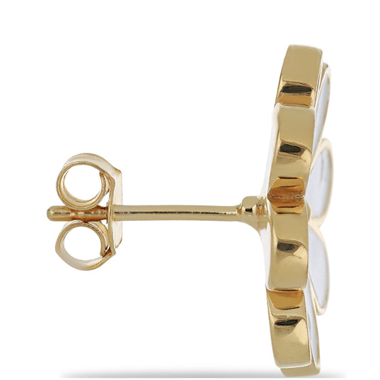 Pozlacené Stříbro 925/1000 - Náušnice se Smaltem přibližná hmotnost: 5.82 gramů