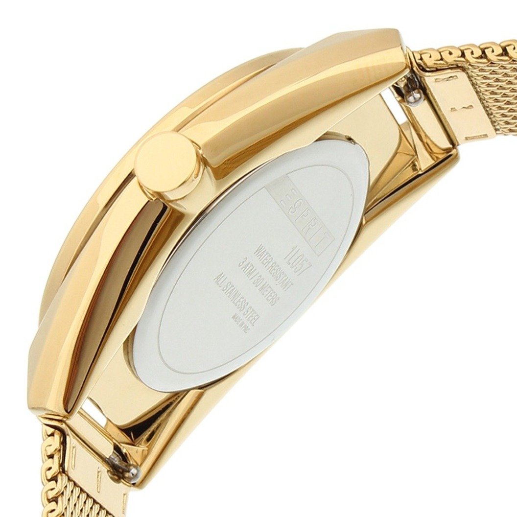 "Esprit Dámské Hodinky z Nerezové Oceli ve Zlaté Barvě " | -80% Akce na Šperky