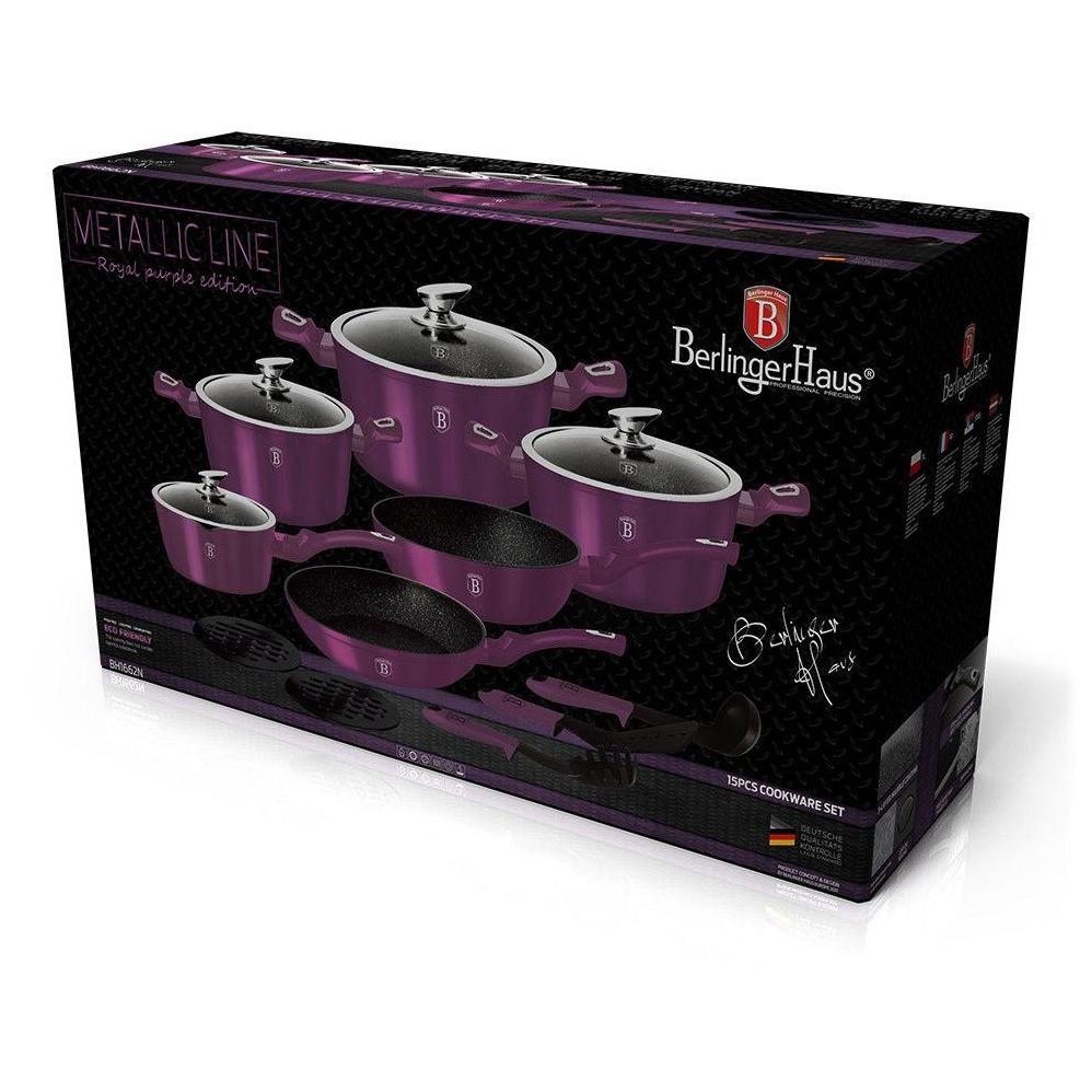 Berlinger Haus 15dílná sada Nádob s Mramorovým Potahem | -80% Akce na Šperky