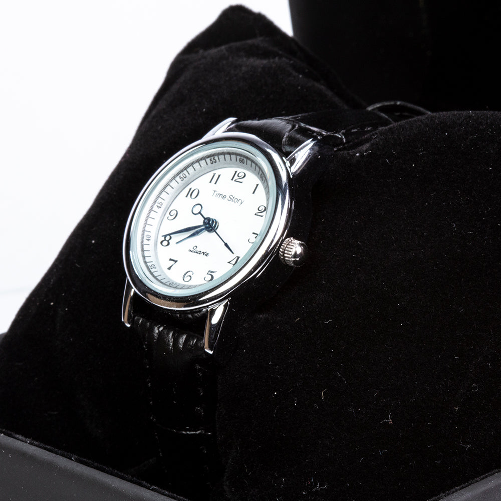 Pozlacený Slitinový Hodinky s Bílým Emporia® Křišťálem 5 