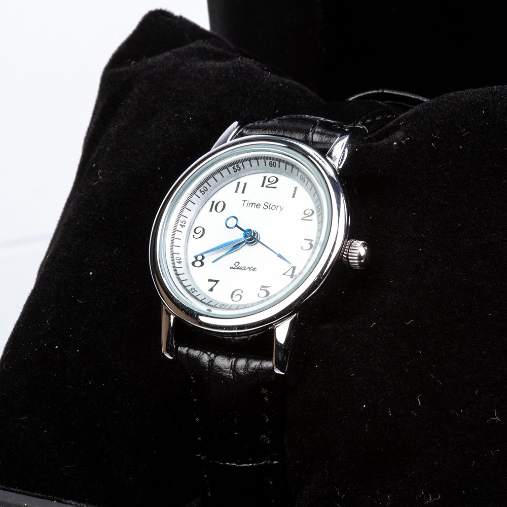 Pozlacený Slitinový Hodinky s Bílým Emporia® Křišťálem 6 