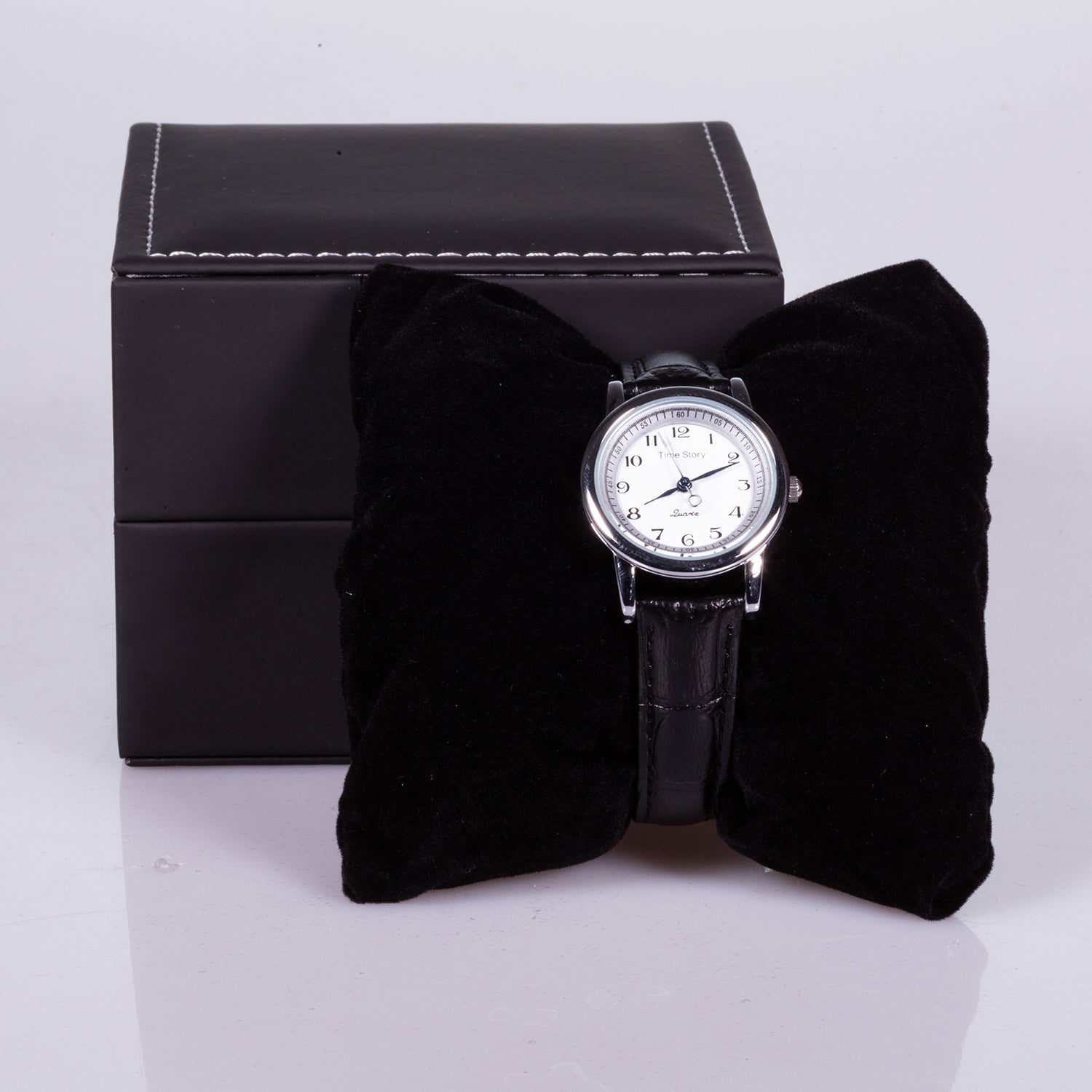 Pozlacený Slitinový Hodinky s Bílým Emporia® Křišťálem 2 