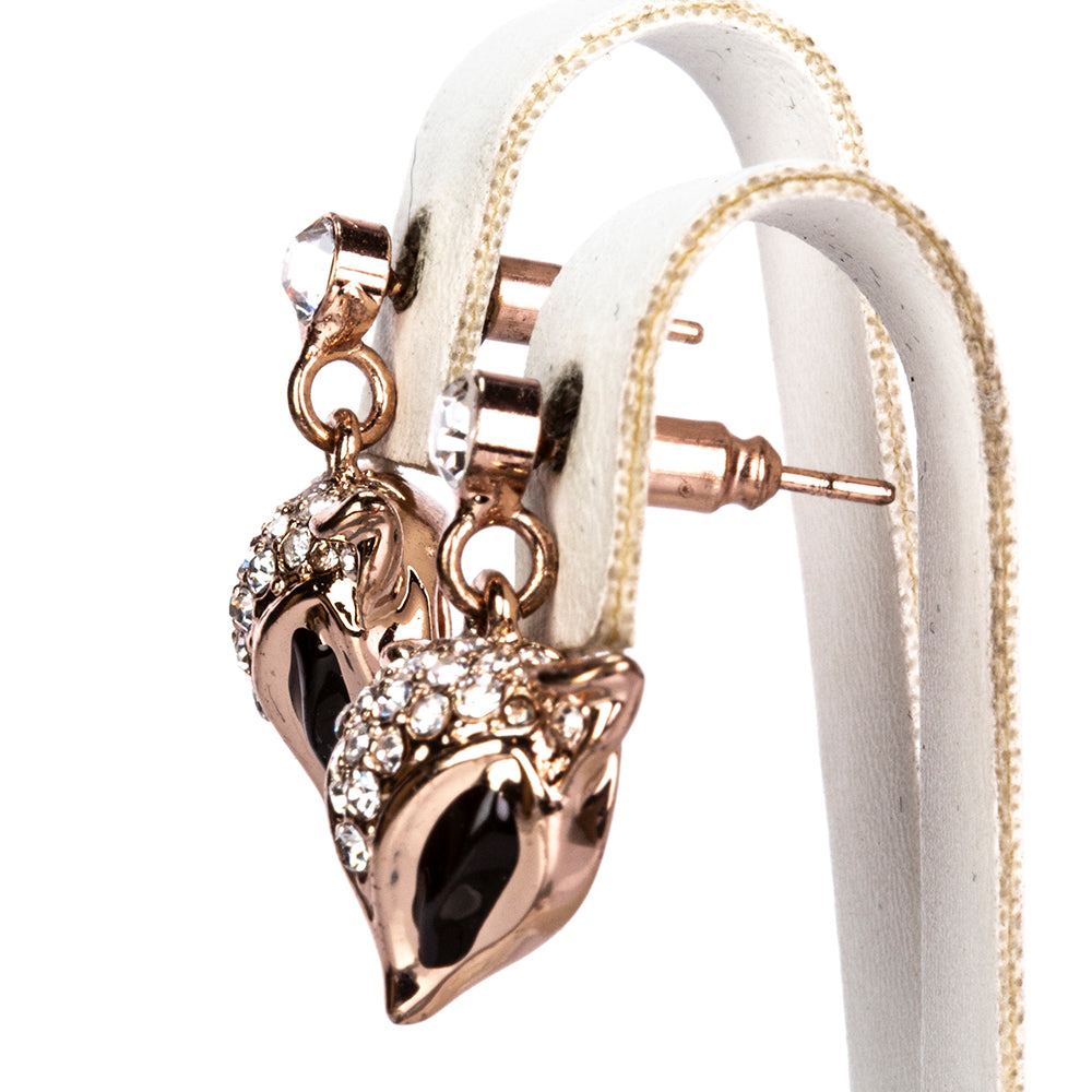 Pozlacená Slitinová Sada s Bílým Emporia® Křišťálem ( Náhrdelník+Náušnice ) 3 