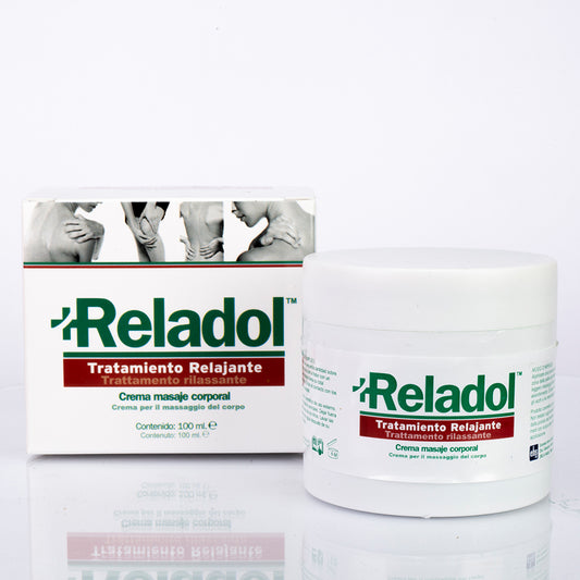 RELADOL, tělový masážní krém s mentolovým aroma pro zmírnění bolesti kloubů, 100 ml