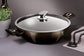 Berlinger Haus Metallic Line Shiny Black Edition Wok s víkem, 30 cm