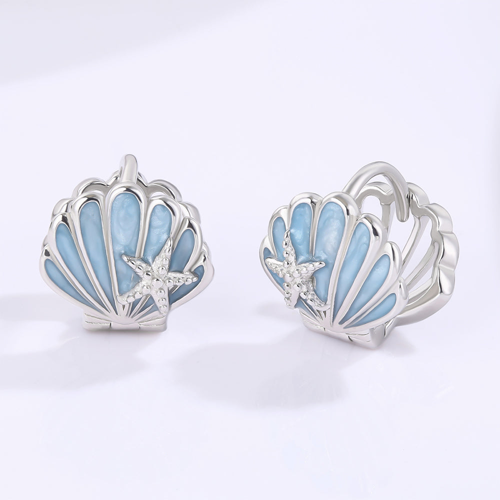 Pozlacená slitina - Náušnice s Modrým Emporia® Křišťálem přibližná hmotnost: 10 gramů 1 