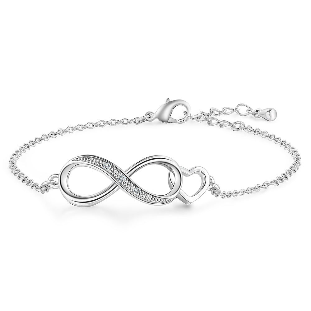 Pozlacená slitina - Náramek s Bílým Emporia® Křišťálem přibližná hmotnost: 10 gramů 1 