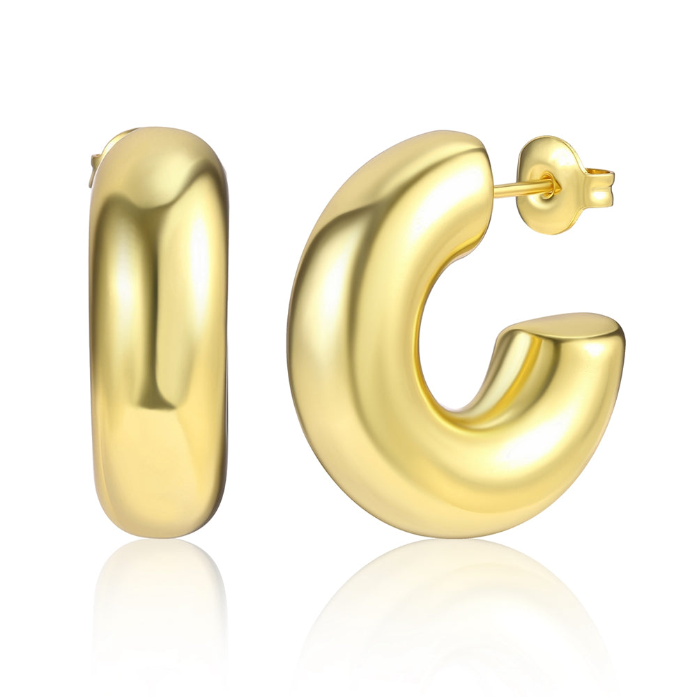 Pozlacená slitina - Náušnice  přibližná hmotnost: 10 gramů 1 